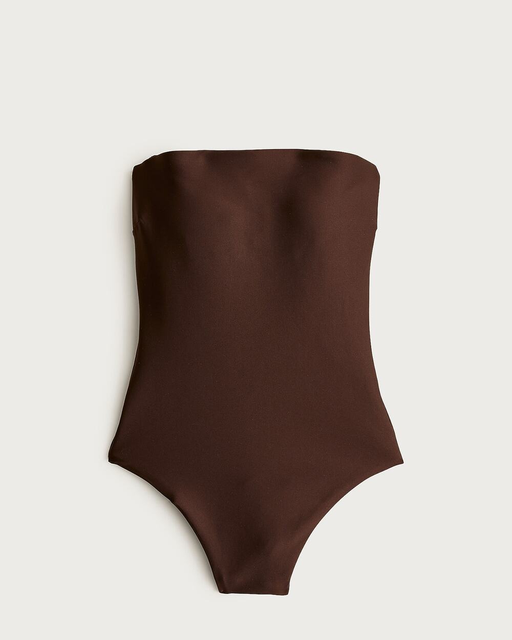 J.Crew Lana Magic Swim One Piece Classic Sculpt with Straps Inky Espresso 6